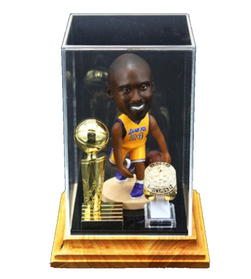 Kobe Bryant, LA Lakers Championship Ring and Statue.
