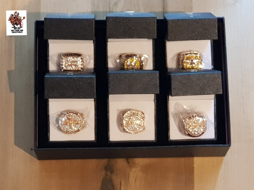 Kobe Bryant Championship rings Collection
