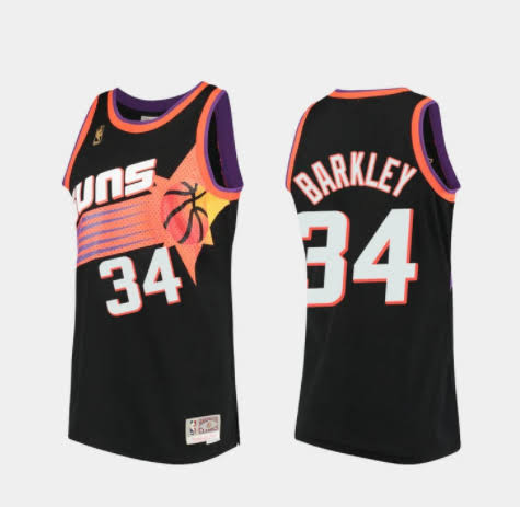 Charles Barkley Phoenix Suns #34 Jersey - - Depop