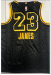 LeBron James #23 Blk Lakers Jersey