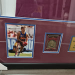 Will Ashcroft Signed and Framed Brisbane Lions Jumper