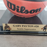 Gary Payton Signed NBA Basketball Inscribed "The Glove" & "HOF 2013" (Beckett)