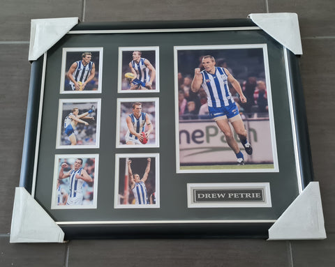Drew Petrie Framed North Melbourne Picture