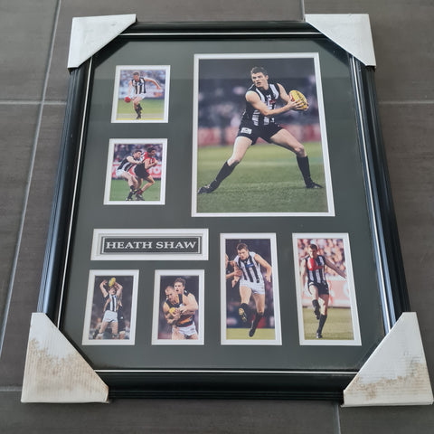 Heath Shaw Framed Collingwood Pictures