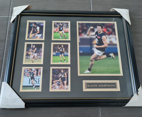 Kade Simpson Framed Carlton Pictures