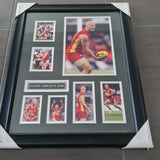 Gary Ablett Jnr Framed Gold Coast Suns Silver trimmed Pictures