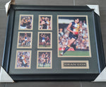 Dean Cox Framed West Coast Eagles Gold Trimmed Picture