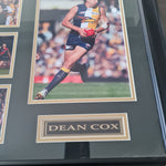 Dean Cox Framed West Coast Eagles Gold Trimmed Picture
