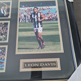 Leon Davis Framed Collingwood Picture