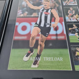 Adam Treloar Framed Collingwood Picture