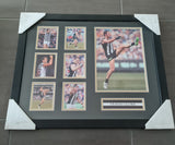 Travis Cloke Framed Collingwood Gold Trimmed Picture