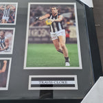 Travis Cloke Framed Collingwood Silver Trimmed Picture