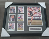 Travis Cloke Framed Collingwood Silver Trimmed Picture