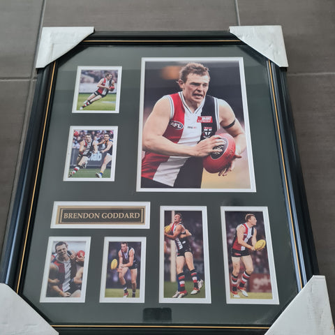 Brendan Goddard Framed St Kilda Picture