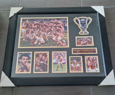 Framed Hawthorn Limited Edition Premiership Pictures