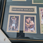 Heath Shaw Framed Collingwood Gold Trimmed Picture