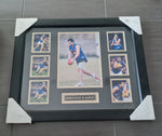 Brian Lake Framed Western Bulldogs Picture