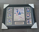 Brian Lake Framed Western Bulldogs Picture