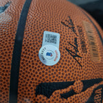 Dennis Rodman Auto graphed Basketball With Beckett Sticker