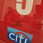 Isaac Heeney Signed and Framed Sydney Swans Jumper