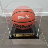 Magic Johnson Signed NBA Game Ball Series Basketball (Johnson)