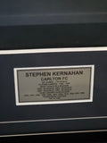 Stephen Kernahan Hand Signed & Framed Carlton Jumper