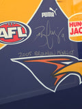 Ben Cousins Signed West Coast Eagles Framed Jumper