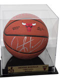 Dennis Rodman Auto graphed Basketball (Schwartz Sports COA)