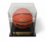 Magic Johnson Signed NBA Basketball (Beckett)