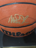 Magic Johnson Signed NBA Basketball (Beckett)