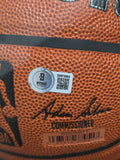Magic Johnson Signed NBA Basketball (Beckett)