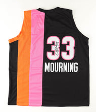 Load image into Gallery viewer, Alonzo Mourning Autographed Miami Jersey with COA
