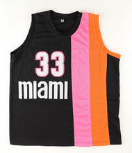 Load image into Gallery viewer, Alonzo Mourning Autographed Miami Jersey with COA
