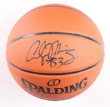 Alonzo Mourning Signed Basketball (Schwartz)