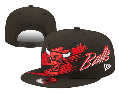 Chicago Bulls Logo Snap Back Cap