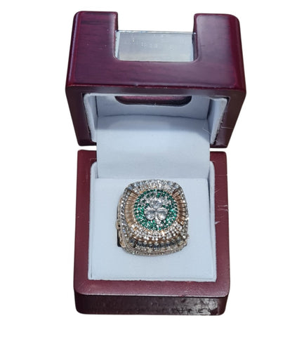 Boston Celtics Single 2024 Championship Ring. (Timber Box)