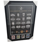 Collingwood Premiership Heroes Signed Pic. McKenna, Swan, Maxwell, Shaw Signature's.