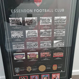 Essendon Premiership Heroes Signed Pic. Lloyd, Sheedy, Wanganeen, Long Signature's.
