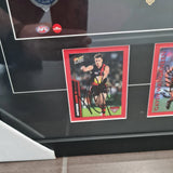Essendon Premiership Heroes Signed Pic. Lloyd, Sheedy, Wanganeen, Long Signature's.