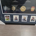 Geelong Premiership Heroes Signed Pic. Hawkins, Ablett, Selwood, Chapman Signature's.
