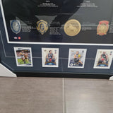 Geelong Premiership Heroes Signed Pic. Hawkins, Ablett, Selwood, Chapman Signature's.