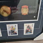 Geelong Premiership Heroes Signed Pic. Hawkins, Ablett, Selwood, Chapman Signature's.