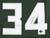 Giannis Antetokounmpo Signed Jersey (Beckett COA)