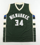 Giannis Antetokounmpo Signed Jersey (Beckett COA)