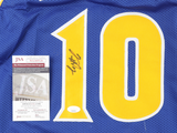 Tim Hardaway Autographed Golden State Warriors Jersey with COA