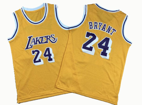 Kobe Bryant Classic LA Lakers Home Kids Jersey No24