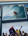 Mick Fanning Signed Career Commemorative Picture with COA