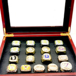 LA Lakers 17 Championship Rings box set.