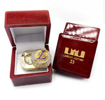 NBA Lebron James LA Lakers 2020 Championship Ring. (Wooden Box)