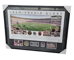 Collingwood 2023 Premiership Glory Framed Picture with Medals & Bobby Hill Signature
